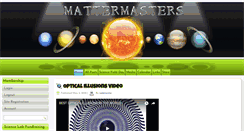 Desktop Screenshot of mattermasters.com